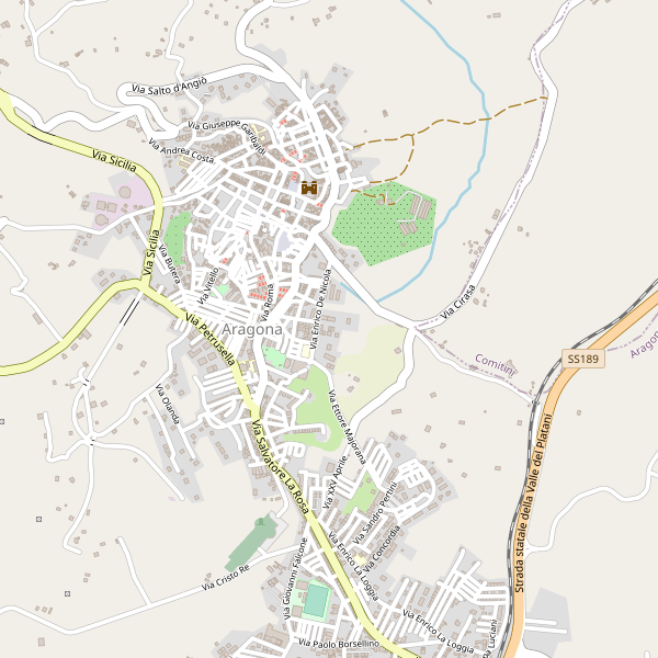 Thumbnail mappa stazioni di Aragona