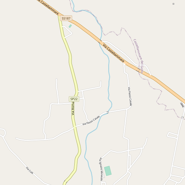 Thumbnail mappa stradale di Buseto Palizzolo