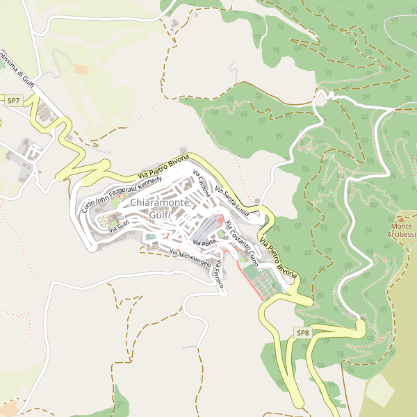 Thumbnail mappa stradale di Chiaramonte Gulfi