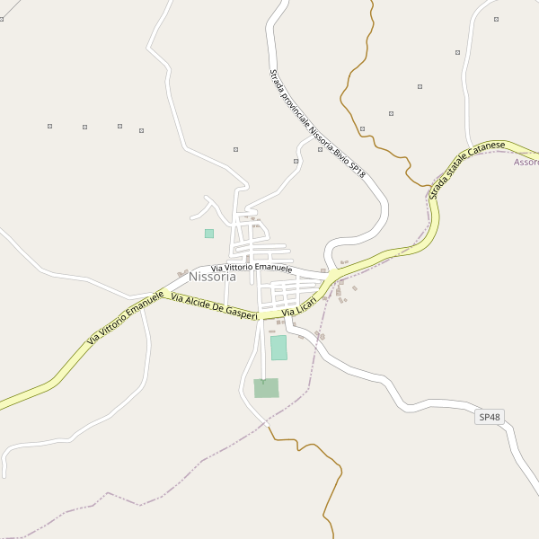 Thumbnail mappa hotel di Nissoria