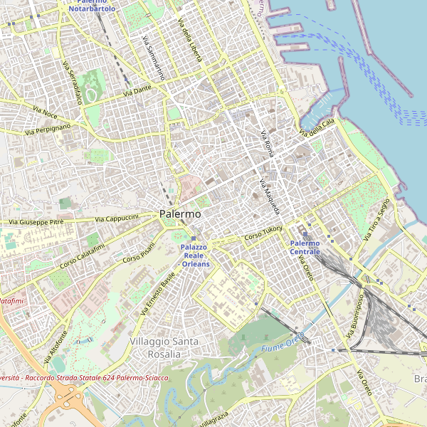 Thumbnail mappa agenzieviaggi di Palermo