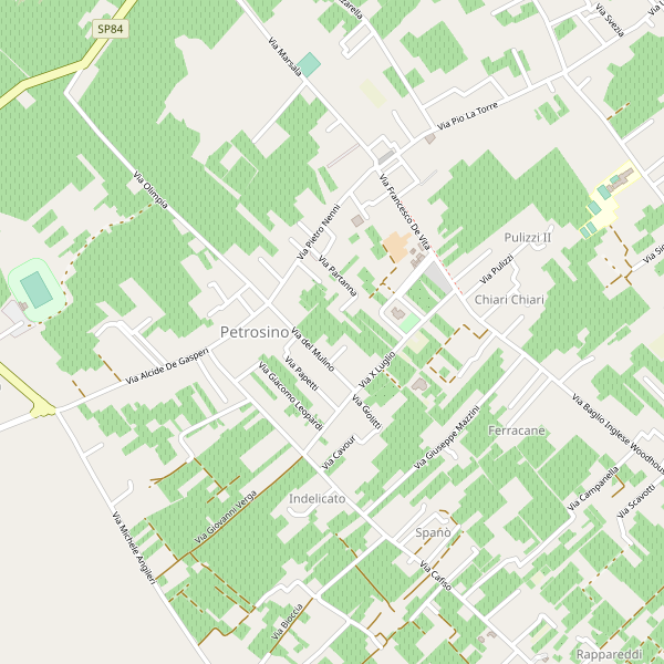 Thumbnail mappa chiese di Petrosino
