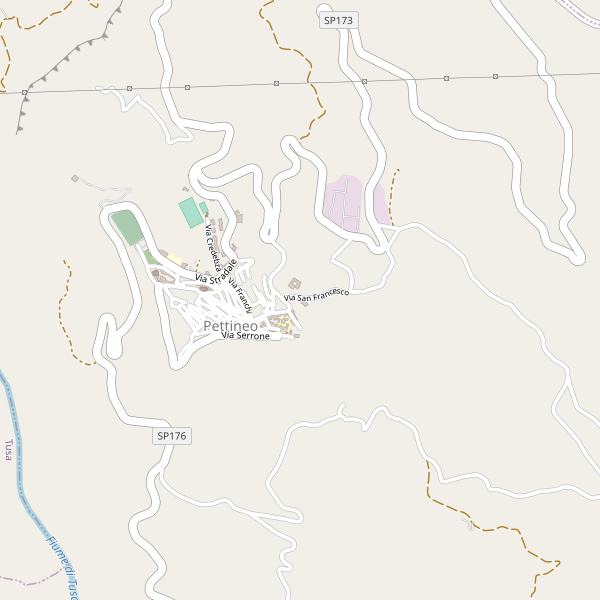 Thumbnail mappa hotel di Pettineo
