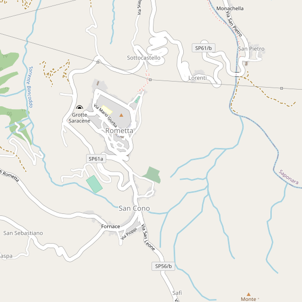 Thumbnail mappa informazioni di Rometta