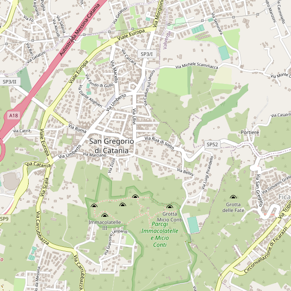 Thumbnail mappa sitiarcheologici di San Gregorio di Catania