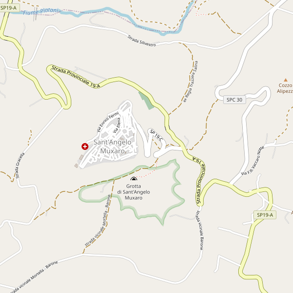 Thumbnail mappa bedandbreakfast di Sant'Angelo Muxaro