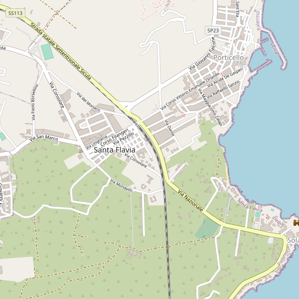 Thumbnail mappa librerie di Santa Flavia