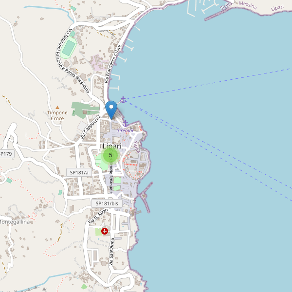 Thumbnail mappa bancomat di Lipari