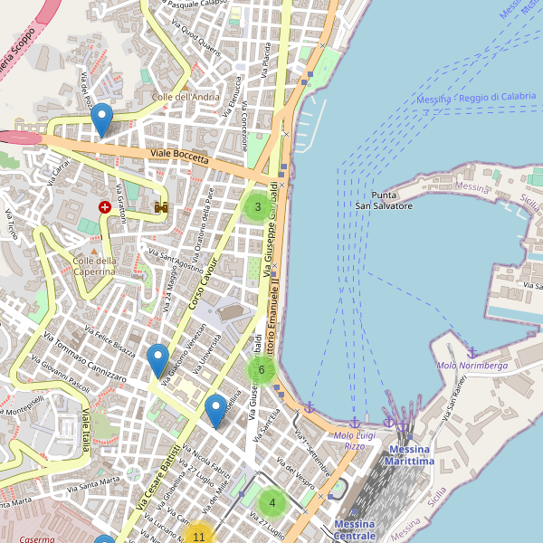 Thumbnail mappa bancomat di Messina