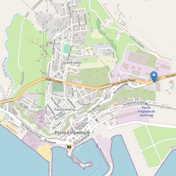 Thumbnail mappa bancomat di Porto Empedocle