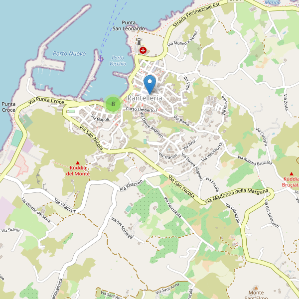 Thumbnail mappa bar di Pantelleria