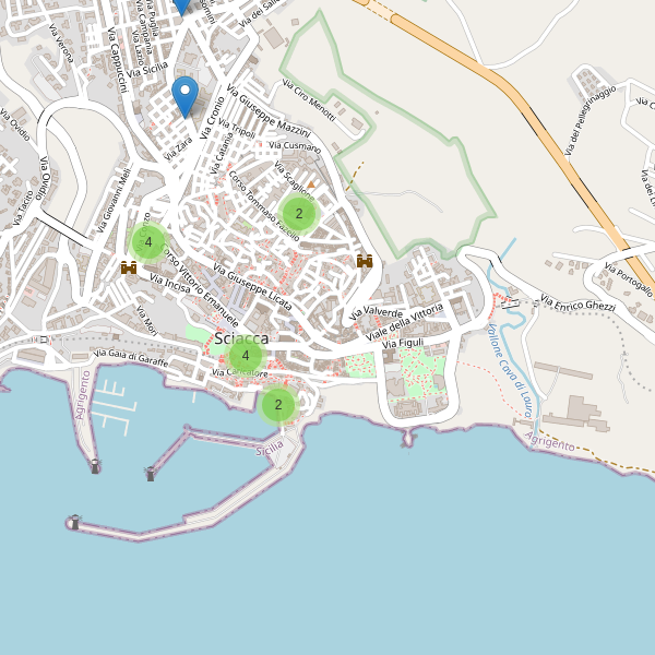 Thumbnail mappa bar di Sciacca