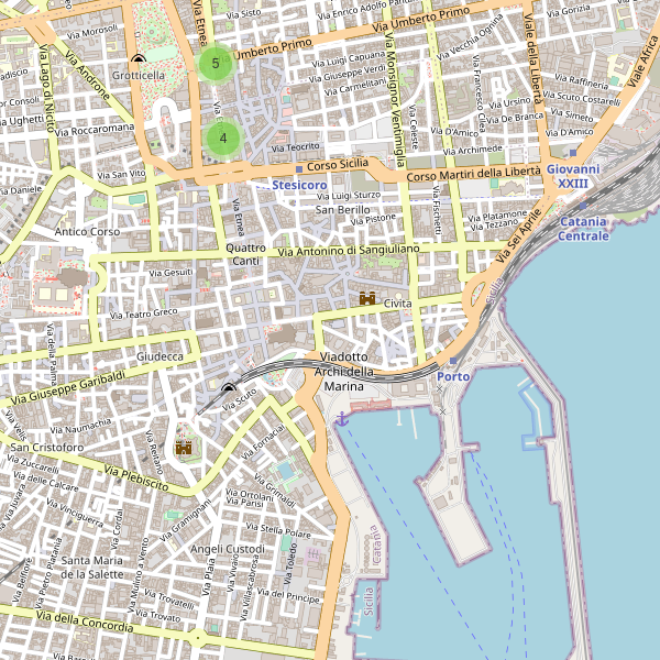 Thumbnail mappa calzature di Catania