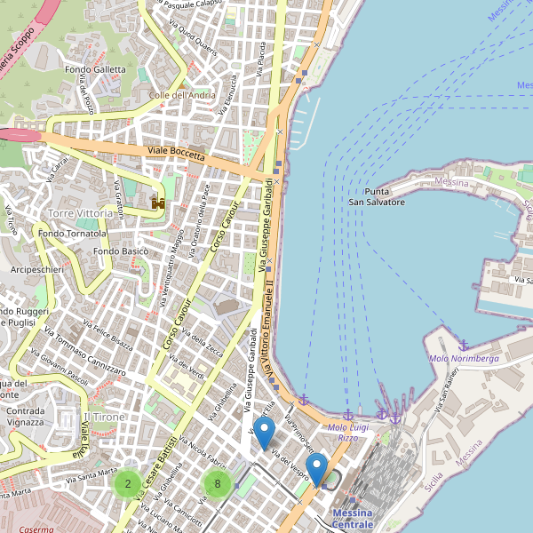 Thumbnail mappa calzature di Messina