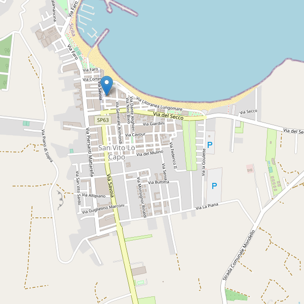 Thumbnail mappa chiese di San Vito Lo Capo