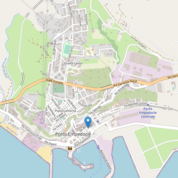 Thumbnail mappa cinema di Porto Empedocle