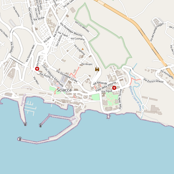 Thumbnail mappa cinema di Sciacca