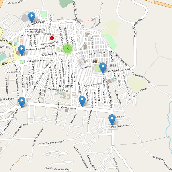 Thumbnail mappa farmacie di Alcamo