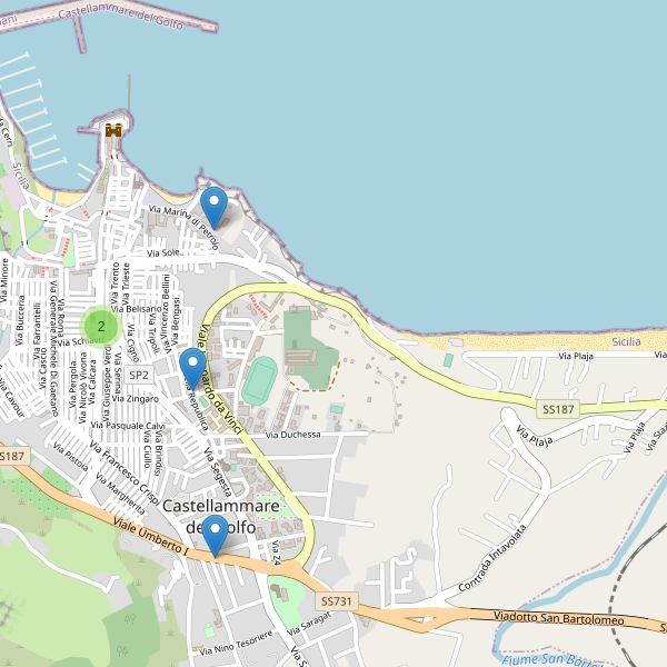 Thumbnail mappa farmacie di Castellammare del Golfo