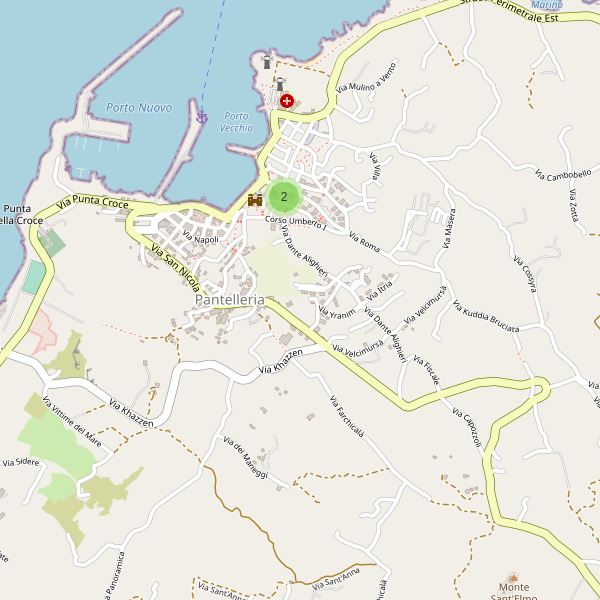 Thumbnail mappa farmacie di Pantelleria