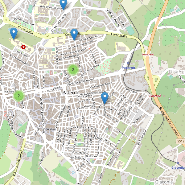 Thumbnail mappa farmacie di Paternò
