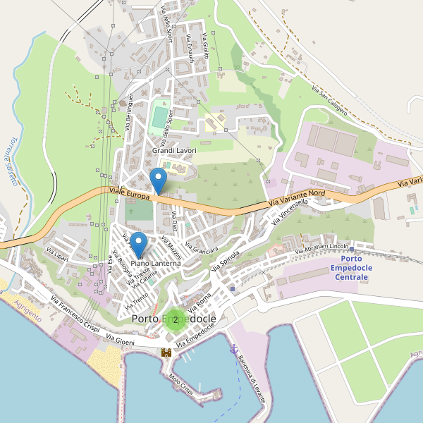 Thumbnail mappa farmacie di Porto Empedocle