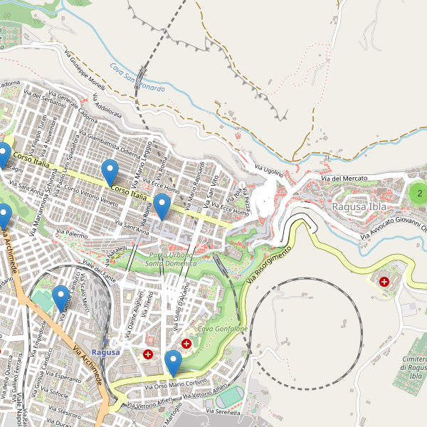 Thumbnail mappa farmacie di Ragusa
