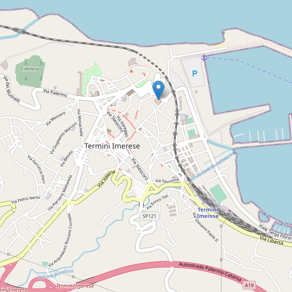 Thumbnail mappa hotel di Termini Imerese