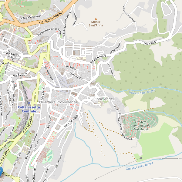 Thumbnail mappa mercati di Caltanissetta