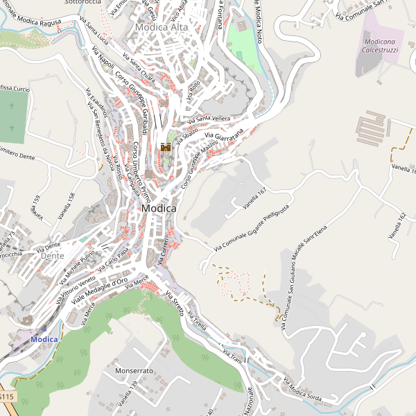 Thumbnail mappa mercati di Modica