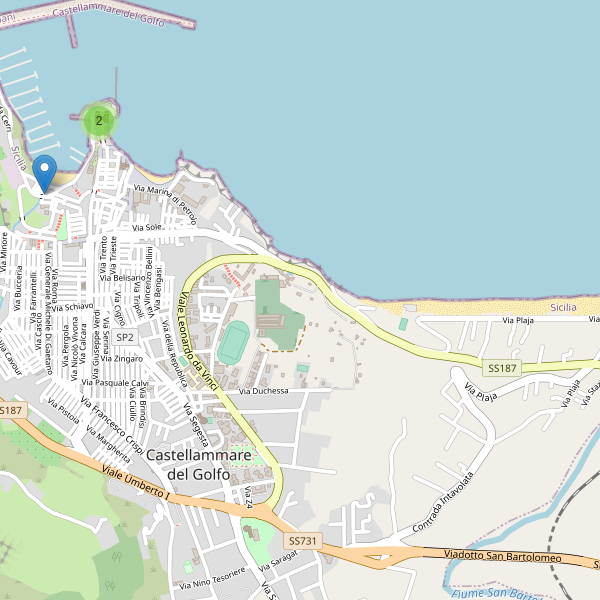 Thumbnail mappa musei di Castellammare del Golfo
