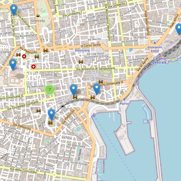 Thumbnail mappa musei di Catania