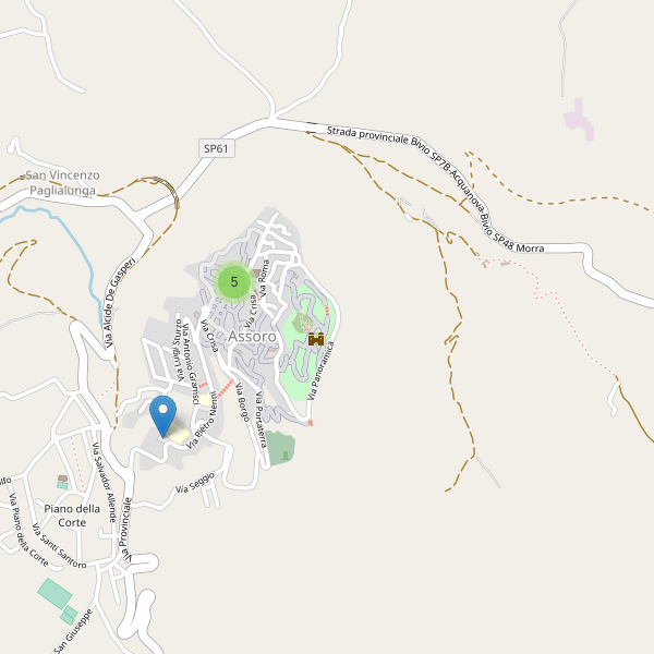 Thumbnail mappa parcheggi di Assoro