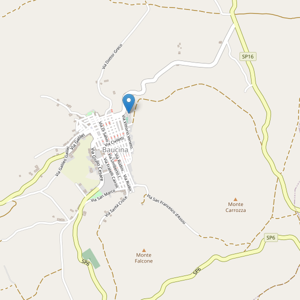 Thumbnail mappa parcheggi di Baucina
