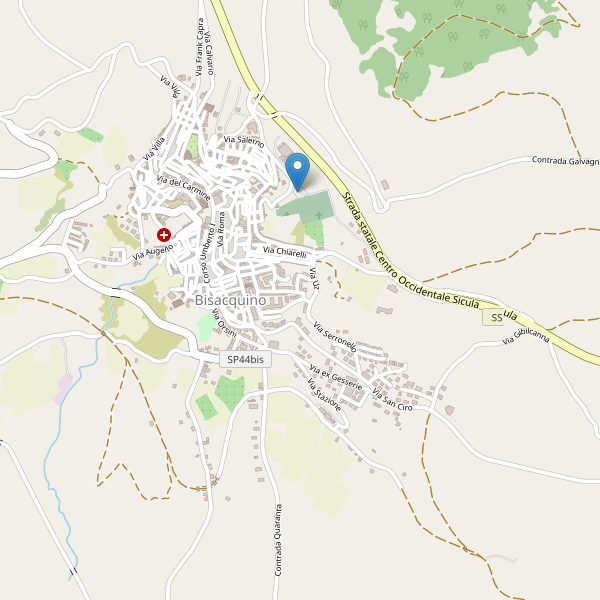 Thumbnail mappa parcheggi di Bisacquino
