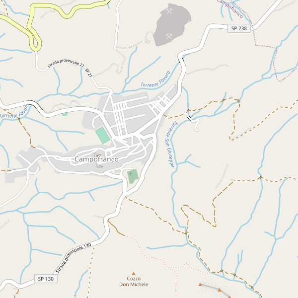 Thumbnail mappa parcheggi di Campofranco
