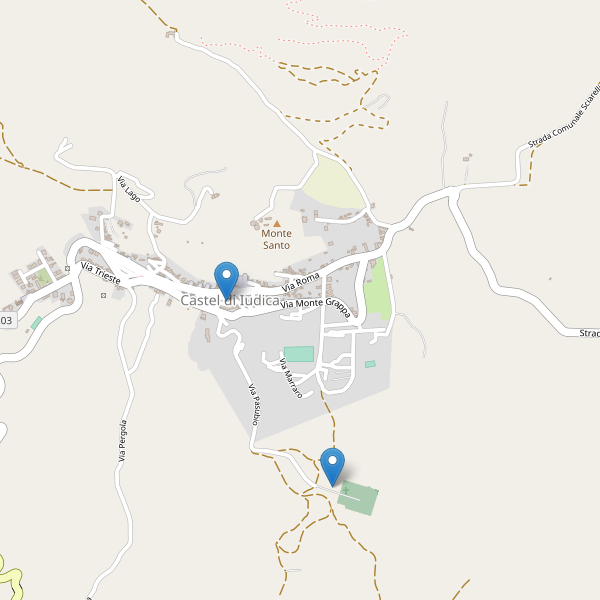 Thumbnail mappa parcheggi di Castel di Iudica