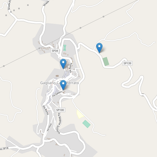 Thumbnail mappa parcheggi di Gagliano Castelferrato