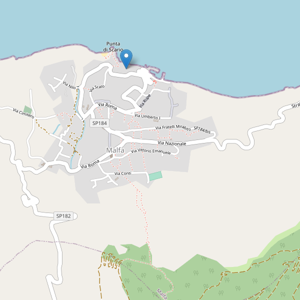 Thumbnail mappa parcheggi di Malfa