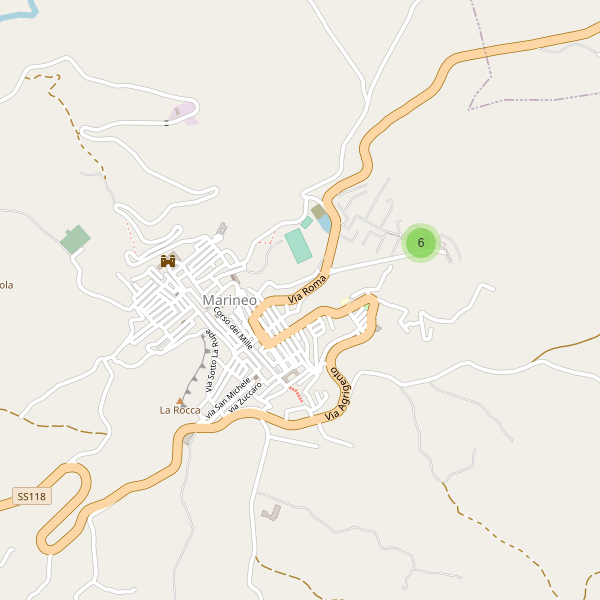 Thumbnail mappa parcheggi di Marineo