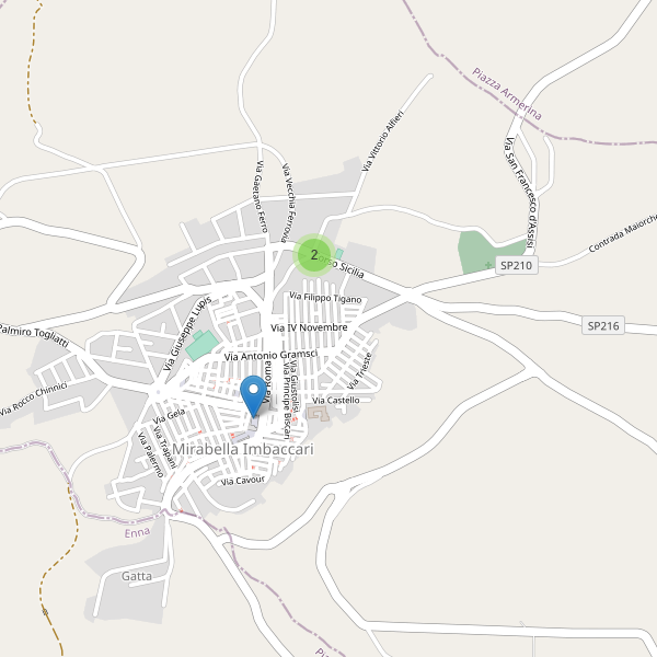 Thumbnail mappa parcheggi di Mirabella Imbaccari