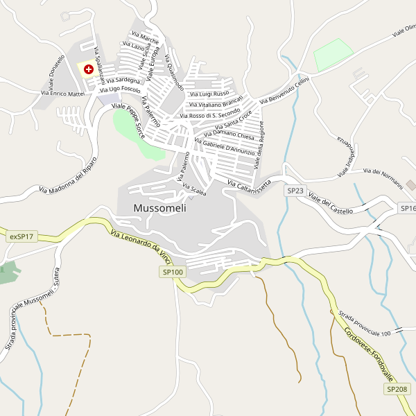 Thumbnail mappa parcheggi di Mussomeli