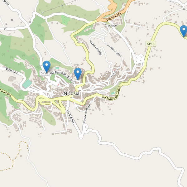 Thumbnail mappa parcheggi di Nicosia