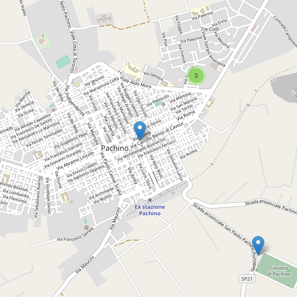 Thumbnail mappa parcheggi di Pachino