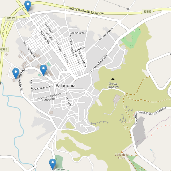 Thumbnail mappa parcheggi di Palagonia