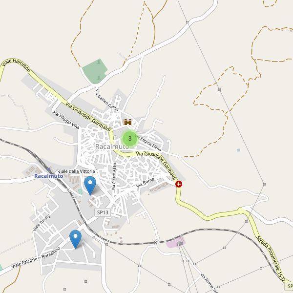 Thumbnail mappa parcheggi di Racalmuto