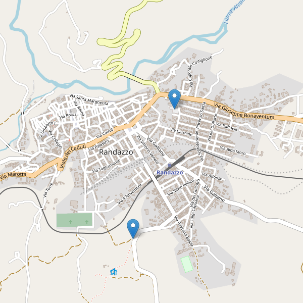 Thumbnail mappa parcheggi di Randazzo