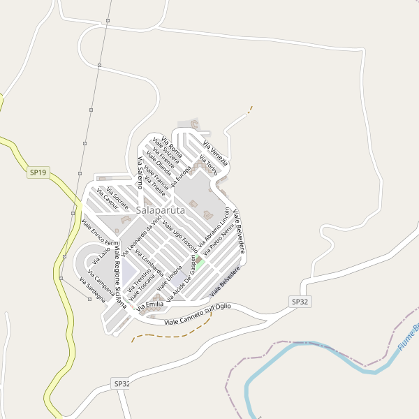 Thumbnail mappa parcheggi di Salaparuta