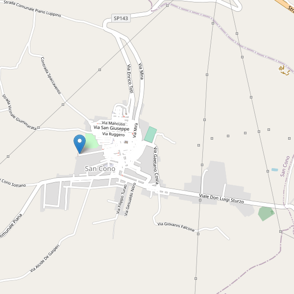 Thumbnail mappa parcheggi di San Cono