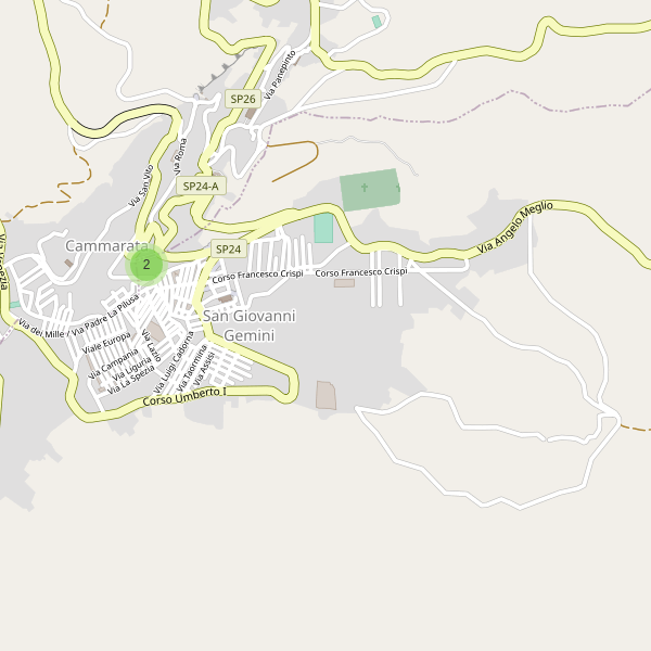 Thumbnail mappa parcheggi di San Giovanni Gemini